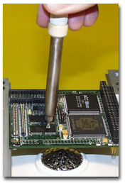Hot Air Soldering, Preheating PCB
