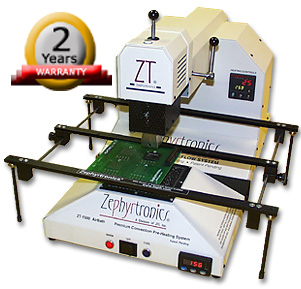 Hot Air Rework, BGA & SMD Stations. Program, Ramp, Soak, Store, Profiles
