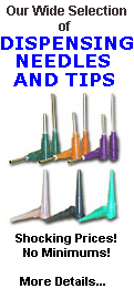 Industrial, Dispensing, Needles, Tapered Tips
