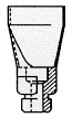SMD Soldering Air Tip, Wide