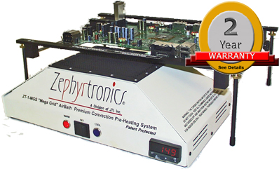 Powerful bottom-side preheat, smd, bga, hot air preheater, smt rework